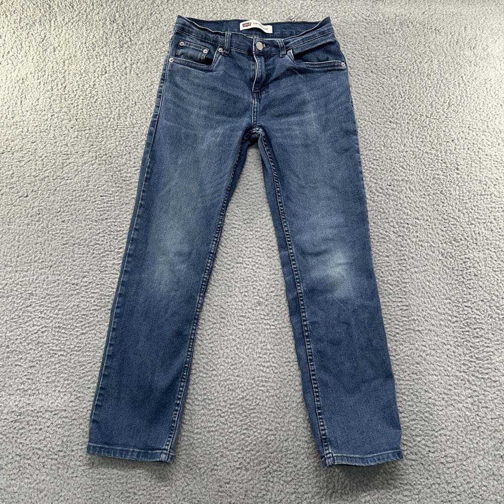Levis 514 Jeans Womens 14 (26X26) Straight Stretch Regular Med Wash Clean
